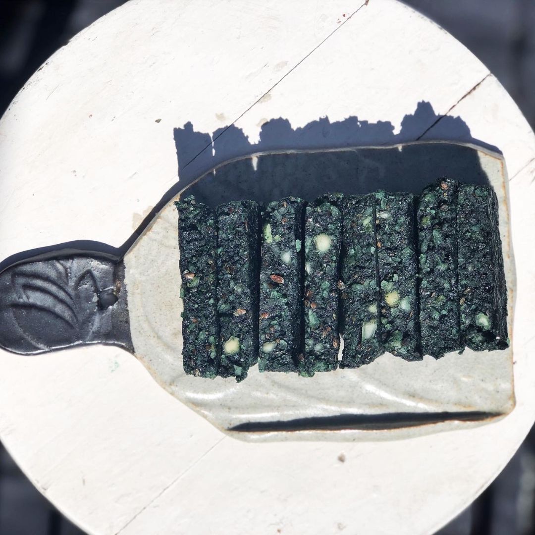 Barre énergétique maison à la spiruline