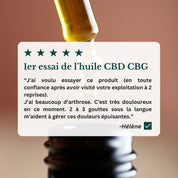 Huile CBD CBG Bio – La Totale