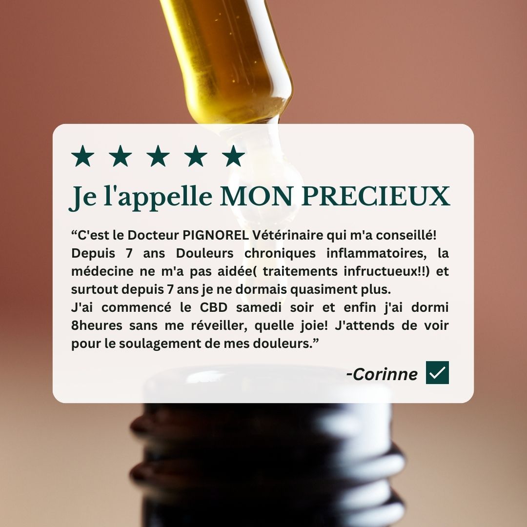 Huile CBD Full Spectrum Bio – L’Originale 5%