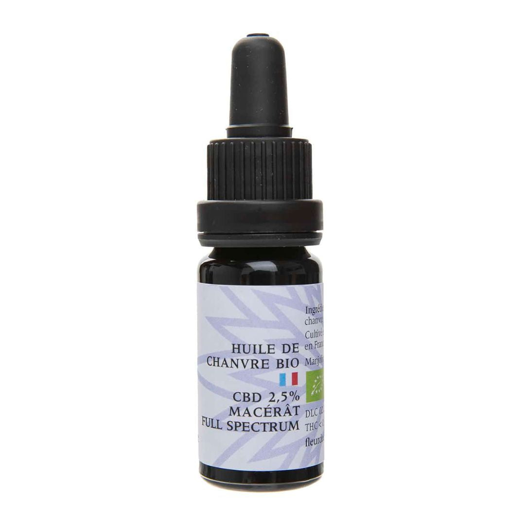 Huile CBD Full Spectrum Bio 2,5%