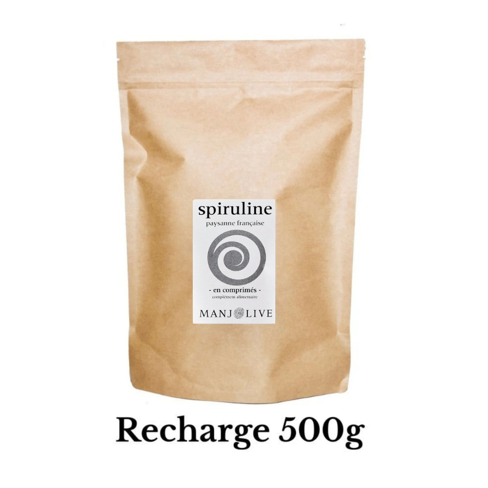 Recharge spiruline en comprimés