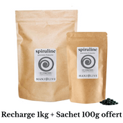 1kg Recharge spiruline en comprimés