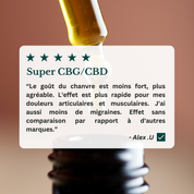 Huile CBG Bio – La Géniale