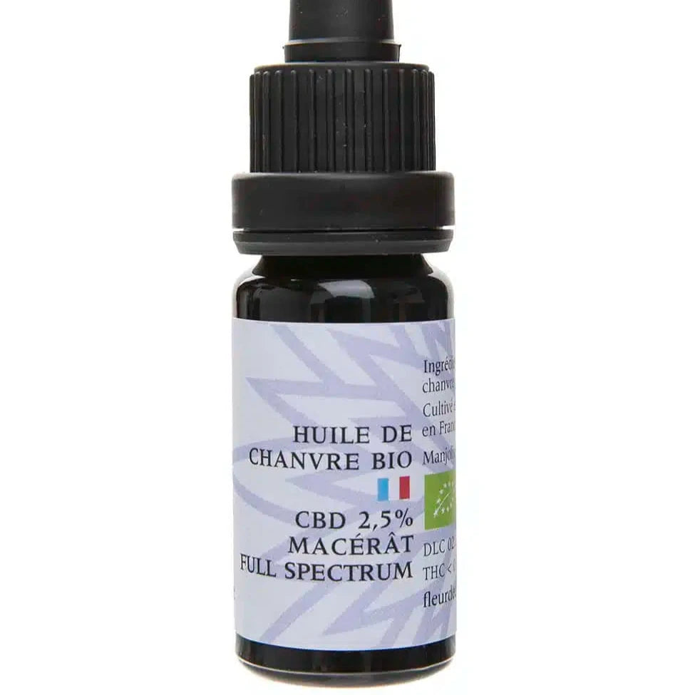 Huile CBD Full Spectrum Bio – La Douce 2,5%