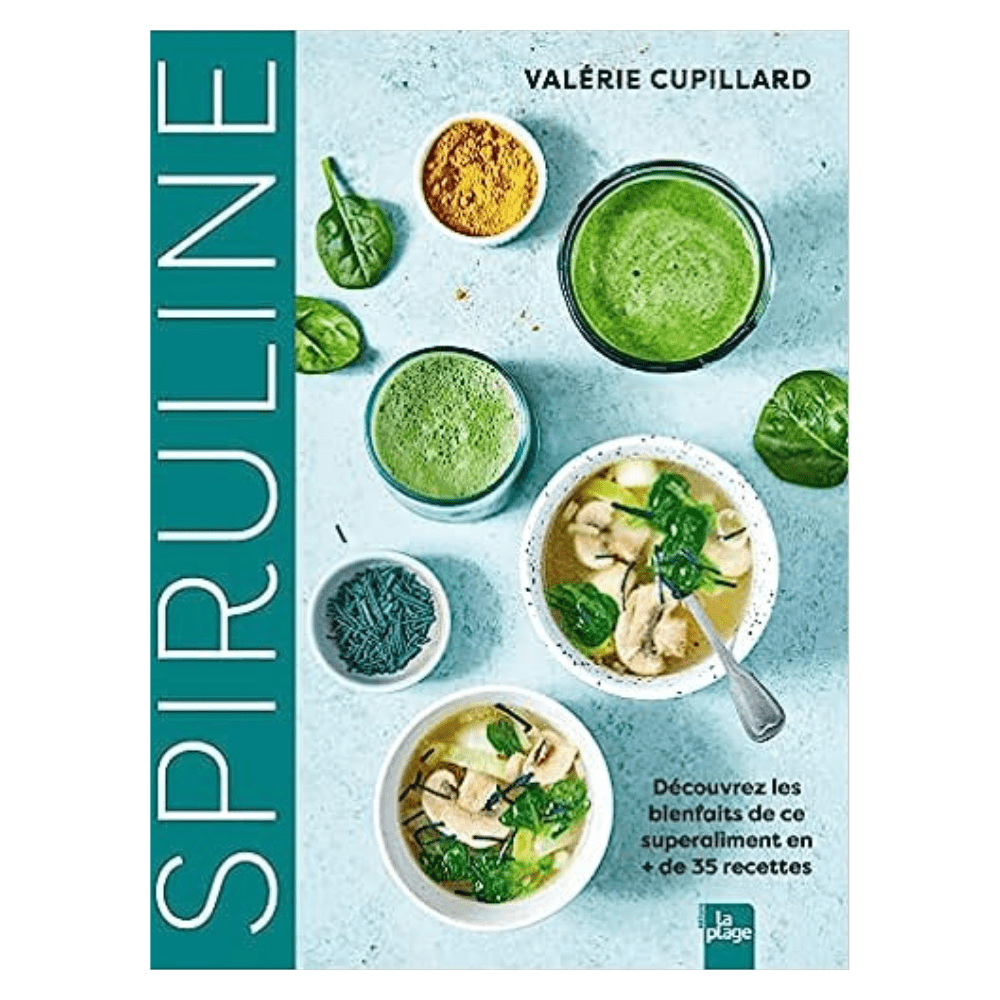  Livre de Valérie Cupillard sur la spiruline